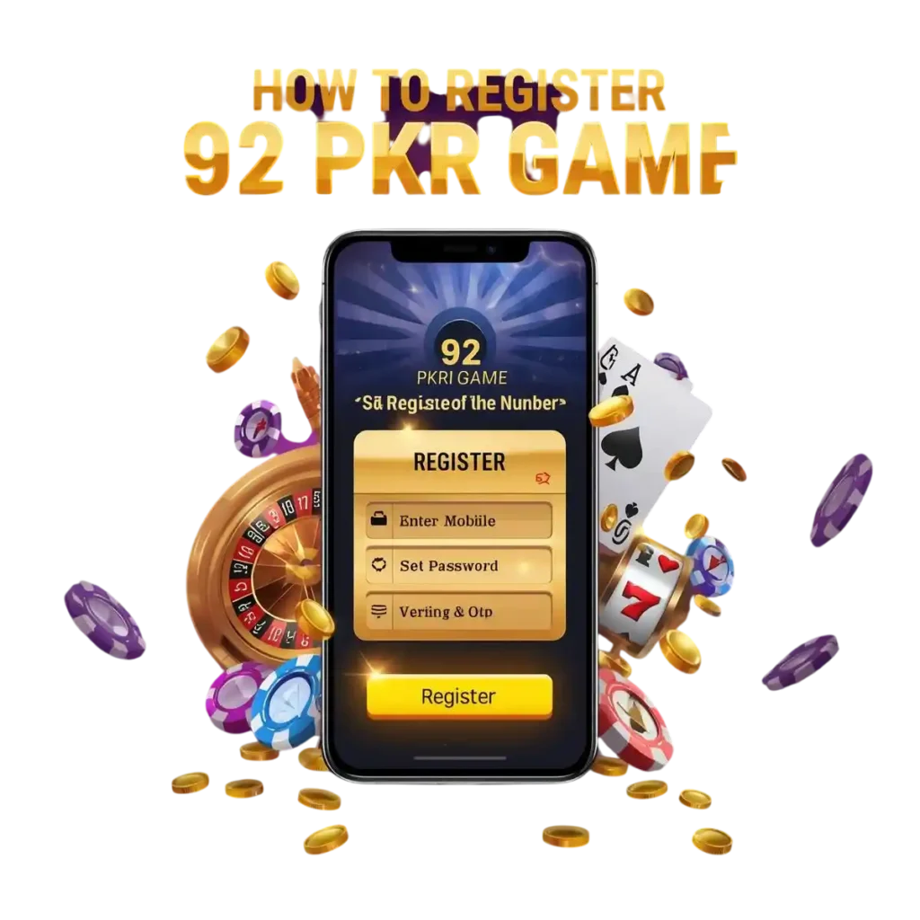 How to Register 92 PKR Game